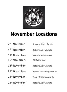 November Locations