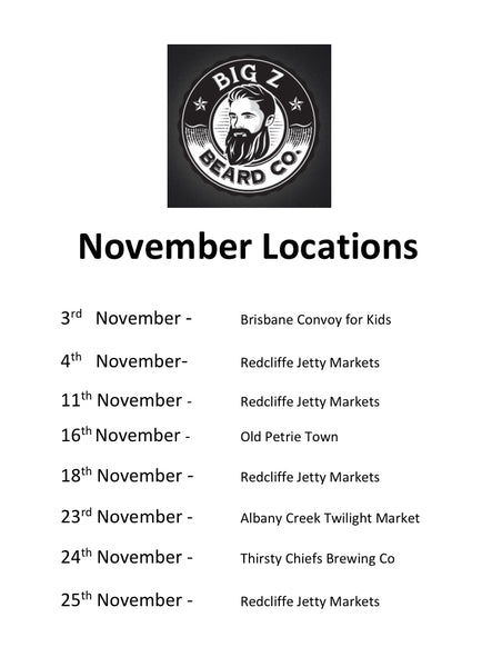 November Locations